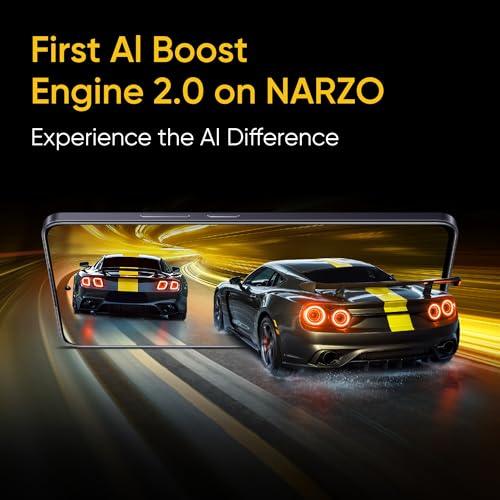 realme NARZO 70 Turbo 5G (Turbo Purple,12GB RAM, 256GB Storage) | Segment's Fastest Dimensity 7300 Energy 5G Chipset | Motorsports Inspired Design