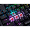 Corsair K70 RGB PRO Wired Mechanical Gaming Keyboard (Cherry MX RGB Red Switches: Linear and Fast, 8,000Hz Hyper-Polling, PBT Double-Shot PRO Keycaps, Soft-Touch Palm Rest) QWERTY, NA - Black