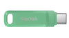 SanDisk Ultra Dual Drive Go USB Type- C, Absinthe Green, India, 400MB/s 128GB, Mobile Pendrive