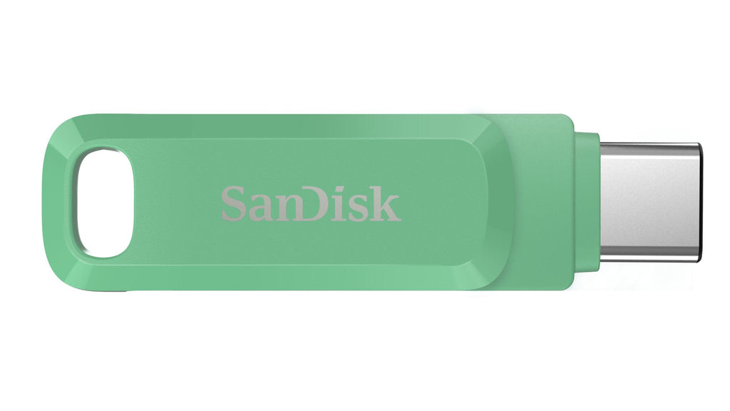 SanDisk Ultra Dual Drive Go USB Type- C, Absinthe Green, India, 400MB/s 256GB, Mobile Pendrive