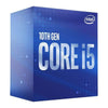 Intel (R) Core(TM) i5-10400F 10th Gen Desktop Processor 6 CORES/ 12 Threads 2.9 GHz (UP to 4.3 GHZ) Without Processor Graphics LGA 1200 (INTEL® 400 Series CHIPSET) 65W BX8070110400F