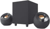 Creative Pebble Plus 2.1 USB-Powered Desktop Speakers with Powerful Down-Firing Subwoofer and Far-Field Drivers, 8W RMS with 16W Peak Power for Computer PCs and Laptops (Black)