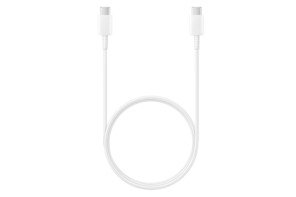 Samsung Original Type C to C Cable - 3.28 Feet (1 Meter) Compatible with Smartphone,White