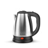 (Refurbished) Longway Kestro 1500W Electric Kettle with Stainless Steel Body, 2 litre - Auto Power Cut used for boiling Water, making tea and coffee, instant noodles, soup etc. (Black & Silver)