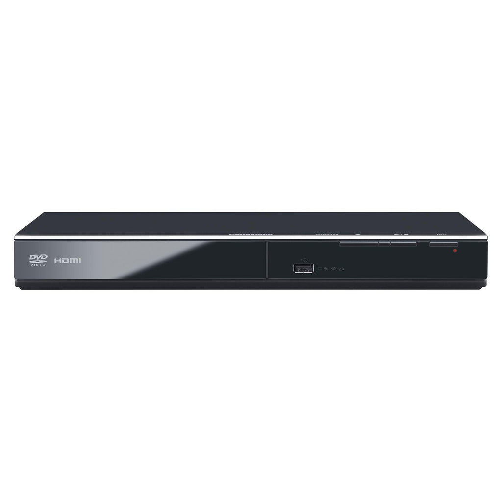 Panasonic DVD Player DVD-S700 (Black) Upconvert DVDs to 1080p Detail, Dolby Sound from DVD/CDs View Content Via USB