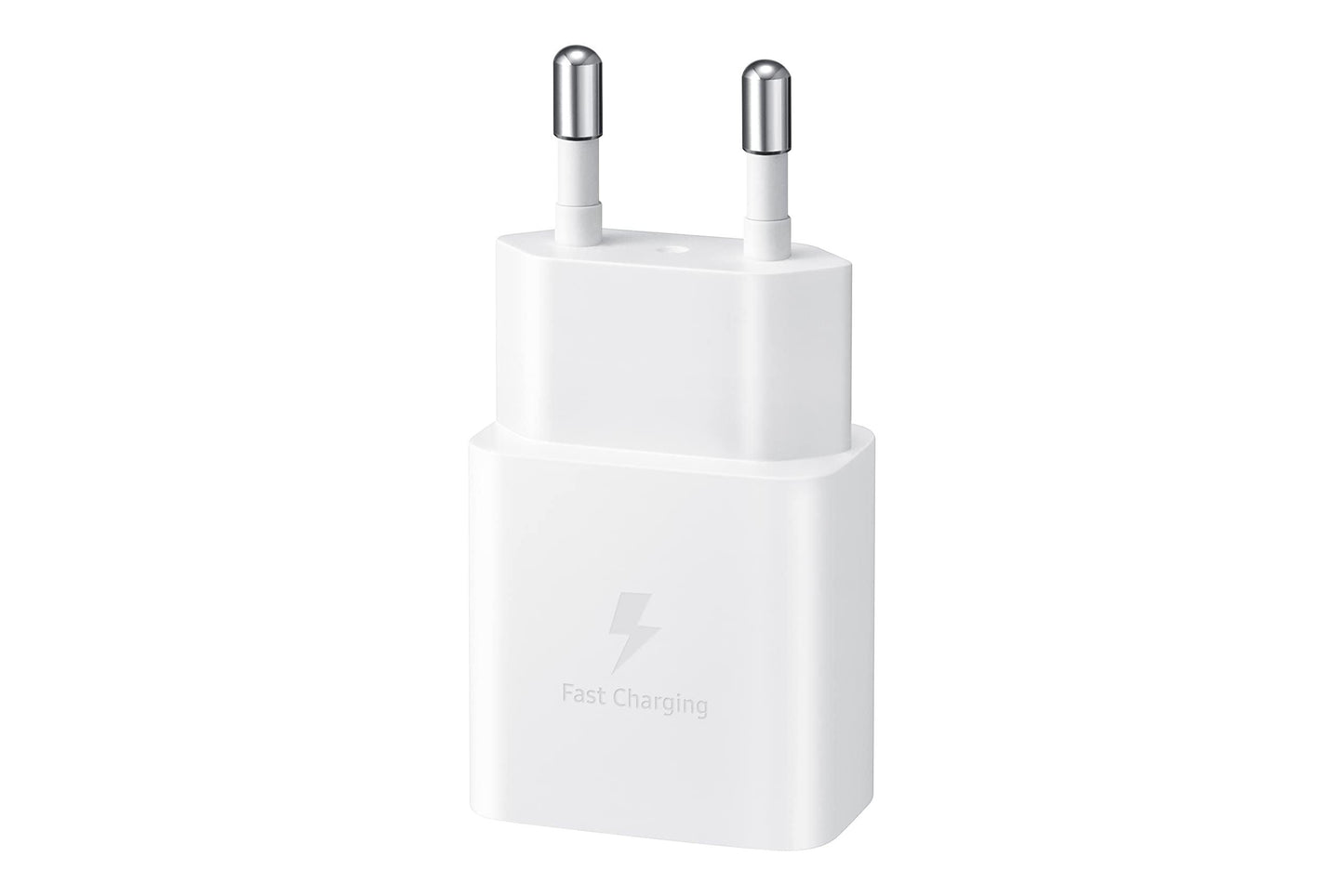 Samsung Original 15W Single Port, Type-C Charger (Cable not Included), White