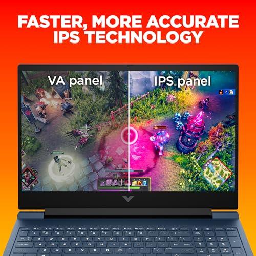 HP Victus Windows 11 Home Gaming Laptop,Amd Ryzen 7 7840Hs Ai Powered,6Gb Rtx 3050 Gpu,16.1-Inch (40.9 Cm),95W Tgp,Fhd,IPS,144Hz,16Gb Ddr5,1Tb Ssd,Rgb Backlit Kb,B&O (Mso,Blue,2.29 Kg),S0089Ax