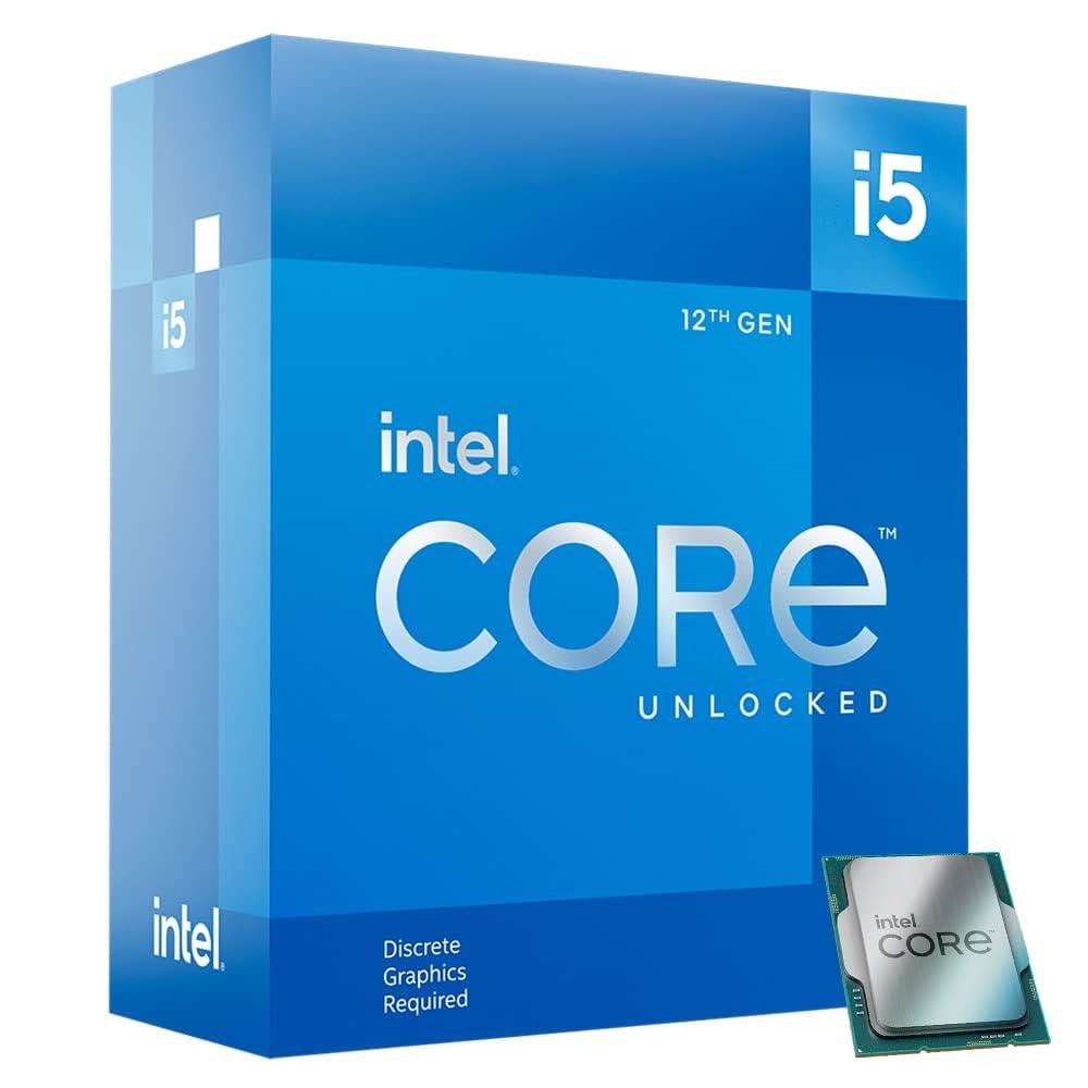 Intel Core i5-12600KF Desktop Processor 10 (6P+4E) Cores up to 4.9 GHz Unlocked Socket LGA 1700 600 Series Chipset 125W