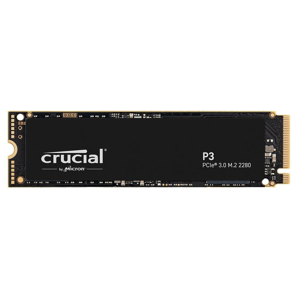 Crucial P3 4TB PCIe 3.0 3D NAND NVMe M.2 SSD, up to 3500MB/s - CT4000P3SSD8