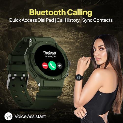 Fire-Boltt Newly Launched Quest Smartwatch 1.39" Full Touch GPS Tracking Smart Watch Bluetooth Calling, 100+ Sports Modes, 360 * 360 Pixel High Resolution, Health Suite & Rugged Outdoor Built - Triveni World