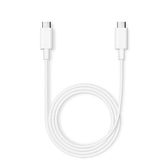 Xiaomi Mi Original HyperCharge 60W Type C to Type C Cable for Smartphones, Tablets, Laptops, Macbook & other Type C devices, 480Mbps Data Sync (White)