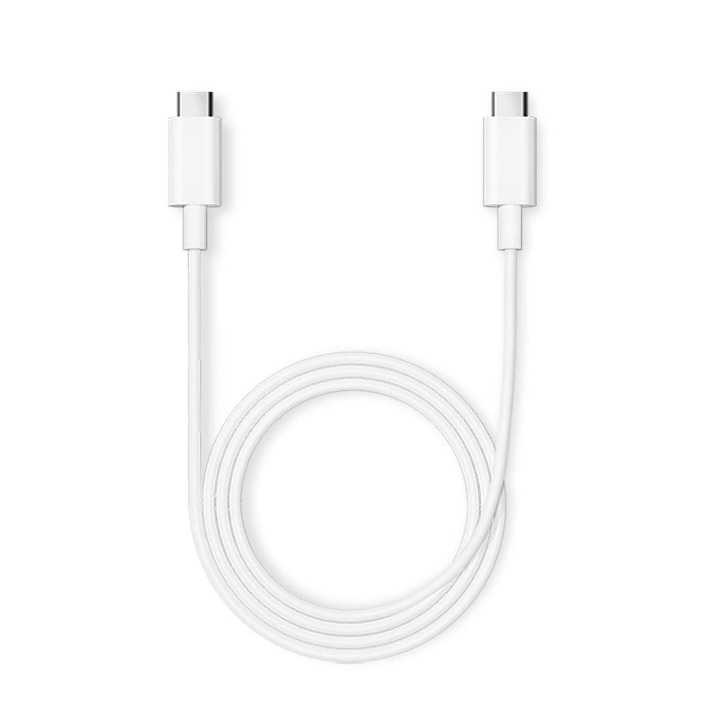 Xiaomi Mi Original HyperCharge 60W Type C to Type C Cable for Smartphones, Tablets, Laptops, Macbook & other Type C devices, 480Mbps Data Sync (White)