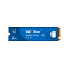 Western Digital WD Blue SN580 NVMe 2TB, Upto 4150MB/s, 5 Y Warranty, PCIe Gen 4 NVMe M.2 (2280), Internal Solid State Drive (SSD) (WDS200T3B0E)