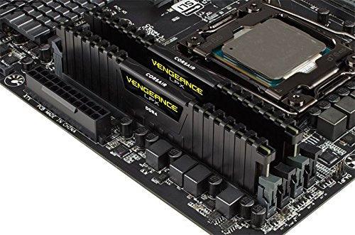 Corsair Vengeance LPX 8GB (1x8GB) DDR4 3600 (PC4-28800) C18 Optimized for AMD Ryzen - Black