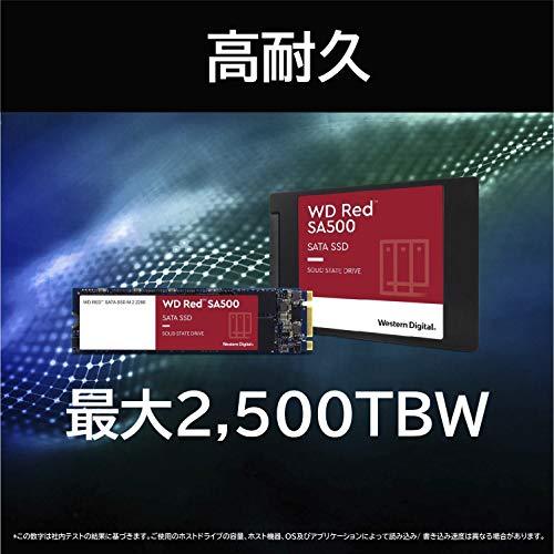 Western Digital WDS100T1R0A-EC SA500 Internal WD Red SATA SSD, 1TB 2.5 Inch (Read Up to 560MB/s Write Max) NAS 5 Years Warranty