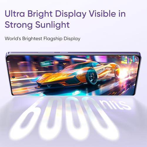 realme GT 6T 5G (Miracle Purple,8GB RAM+256GB Storage) | India's 1st 7+ Gen 3 Flagship Chipset | 1.5M + AnTuTu Score | 5500mAh+120W | The World's Brightest Flagship Display