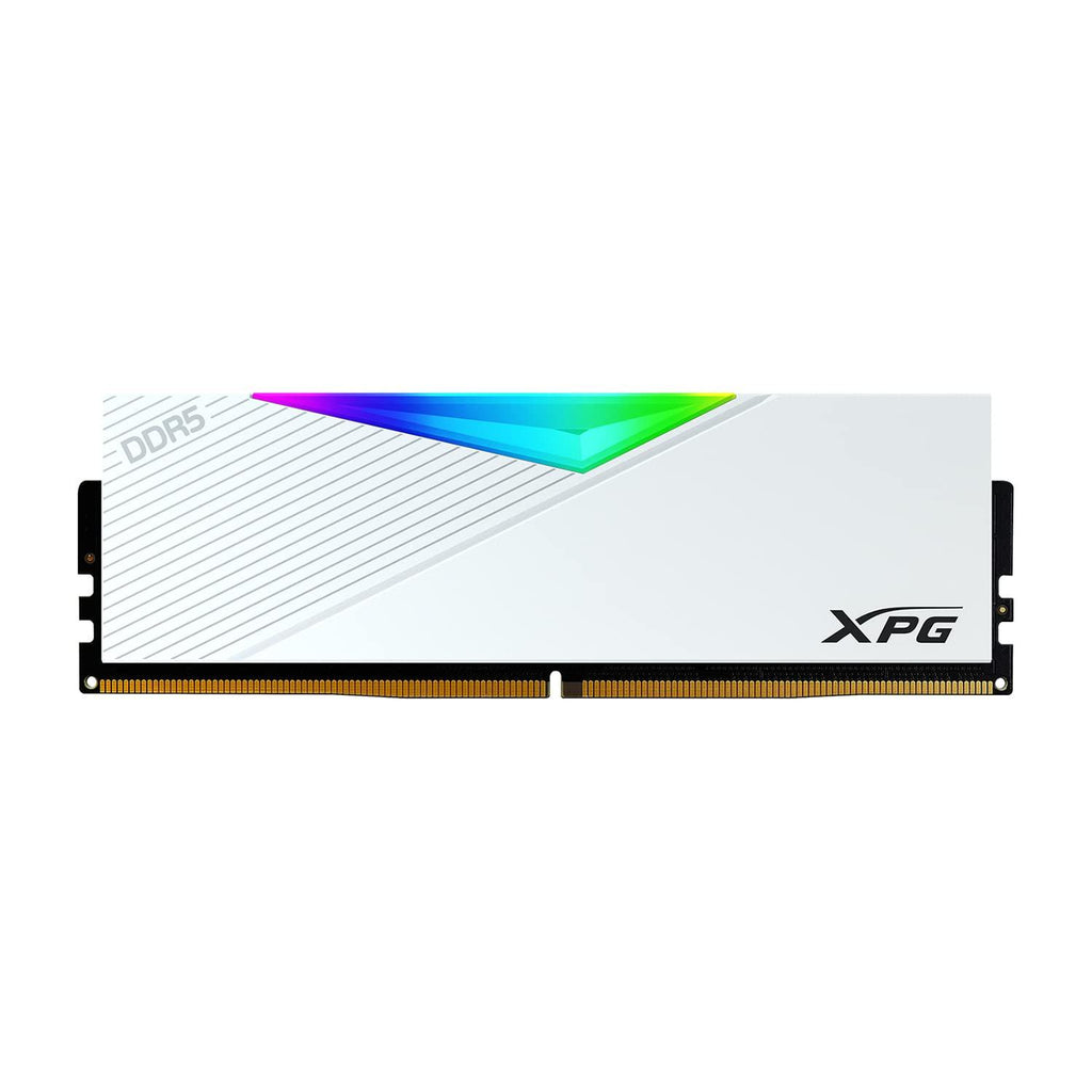 ADATA XPG Lancer RGB 16 GB (1 * 16 GB) DDR5 5200 MHz U-DIMM Desktop Memory RAM - AX5U5200C3816G-CLARWH (White)