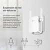 TP-Link TL-WA855RE N300 Mbps Single Band Universal Wireless Range Extender, Broadband/WiFi Extender with 1 Ethernet Port and 2 External Antennas, Plug and Play, Built-in Access Point Mode, White