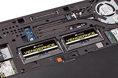 Corsair Vengeance Performance SODIMM Memory 32GB (2x16GB) DDR4 3200MHz CL22 Unbuffered for 8th Generation or Newer Intel Core i7, and AMD Ryzen 4000 Series Notebooks Black