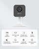 EZVIZ by Hikvision | 1080p Wireless Smart Home Camera | Night Vision | Motion Detection | Sound Alerts | Privacy Mode | Two Way Talk | MicroSD Card Upto 512GB | Google Assistant & Alexa | H1C, White