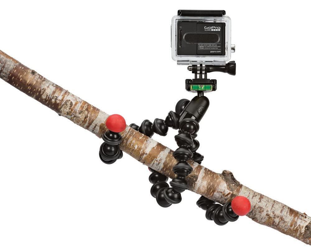 Joby GorillaPod Action Tripod, Black/Red, One Size