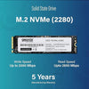 GEONIX 256GB M.2 NVMe SSD, 2280 SATA III (6Gb/s), Read Speed – Up to 2650 Mbps Write Speed – Up to 2000 Mbps, Internal Solid State Drive(SSD), (5 Years Warranty)