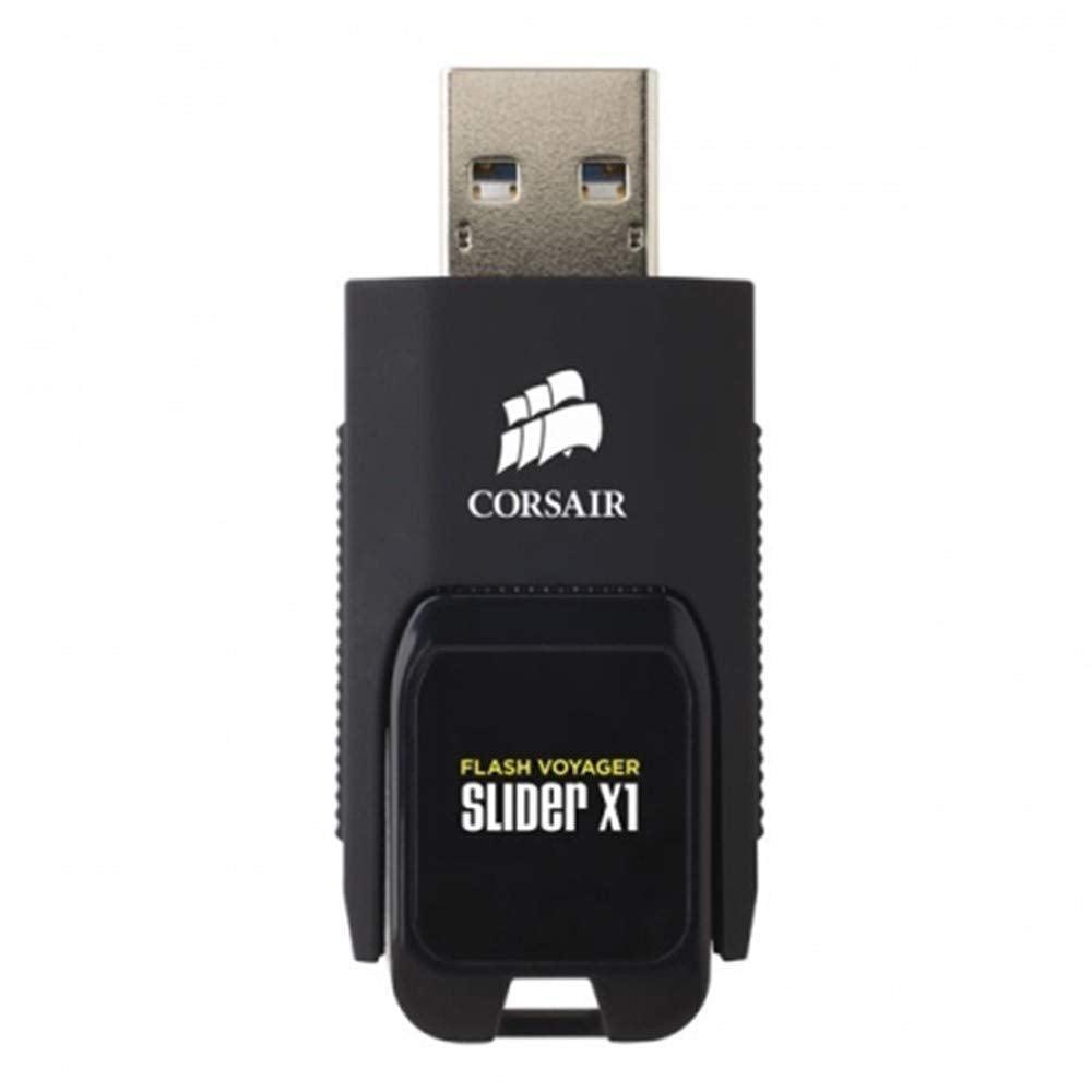 Corsair Flash Voyager Slider X1 USB Flash Drive,USB3.0, 64GB