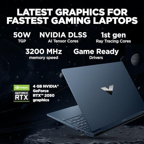 HP Victus Windows 11 Home Gaming Laptop,12Th Gen Intel Core I5-12450H,4Gb Rtx 2050 Gpu,15.6-Inch (39.6 Cm), Fhd,IPS,8Gb Ddr4, 512Gb Ssd, Backlit Kb,Dual Speakers(Mso, Blue,2.37 Kg),Fa1132Tx/Fa1312Tx