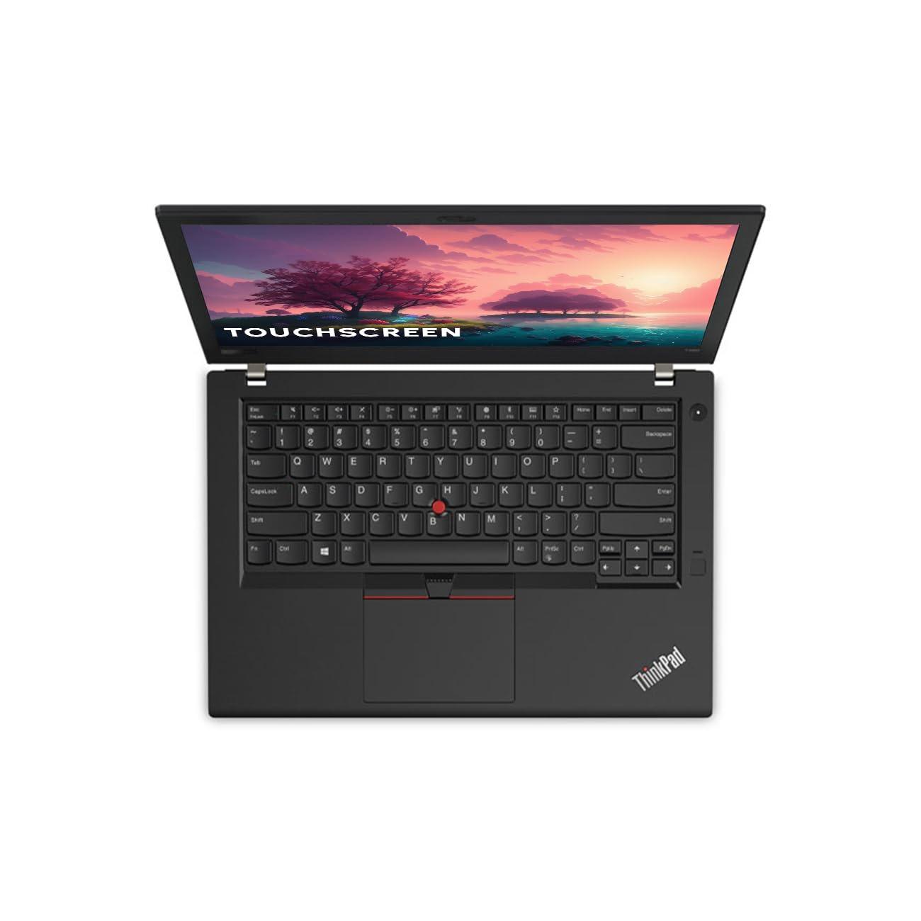 (Refurbished) Lenovo ThinkPad T480 8th Gen Intel Core i5 Thin & Light FHD Touchscreen Laptop (8 GB DDR4 RAM/256 GB SSD/14" (35.6 cm) FHD/Windows 11/MS Office/WiFi/Webcam/Intel HD Graphics)