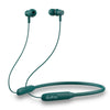 pTron Tangent Flex Bluetooth 5.3 Wireless In-Ear Headphone with Mic, 38H Playtime, 13mm Driver, Dual Device Pairing Wireless Neckband, Type-C Charge, Magnetic Buds & IPX5 Water Resistant(Forest Green)