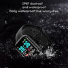 mi Smart Watch for Kids Men Boys Girls Women ID116 Plus 2024 Latest for Android and iOS Phones IP68 Waterproof Activity Tracker with Touch Color Screen Sleep & Heart Rate Monitor Pedometer Black - Triveni World