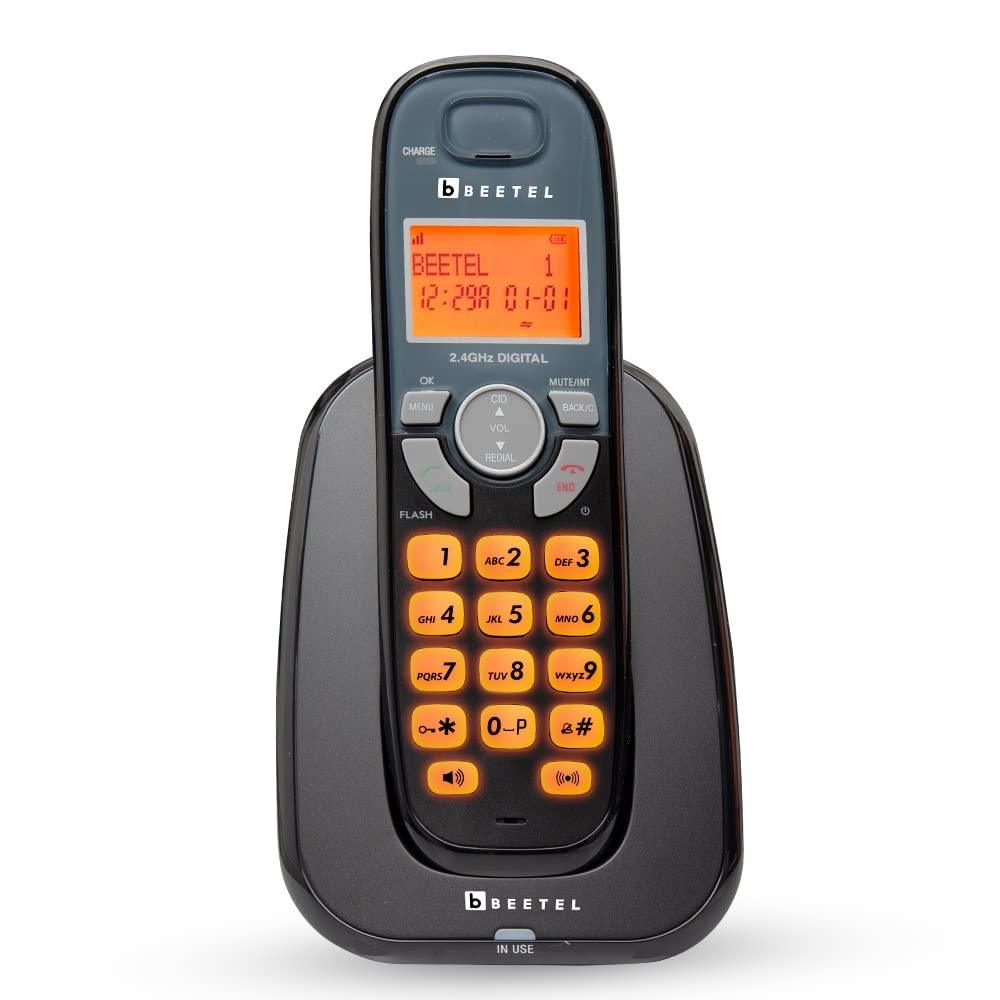 Beetel X-70 Cordless Phone (Black)