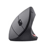 Trust Microware Rechargeable 2.4ghz Wireless Vertical Ergonomic Mouse Optical Mouse 6 Buttons and Portable Office Gaming Cordless Mice with A USB Receiver for Pc Computer Laptop for Right Hand