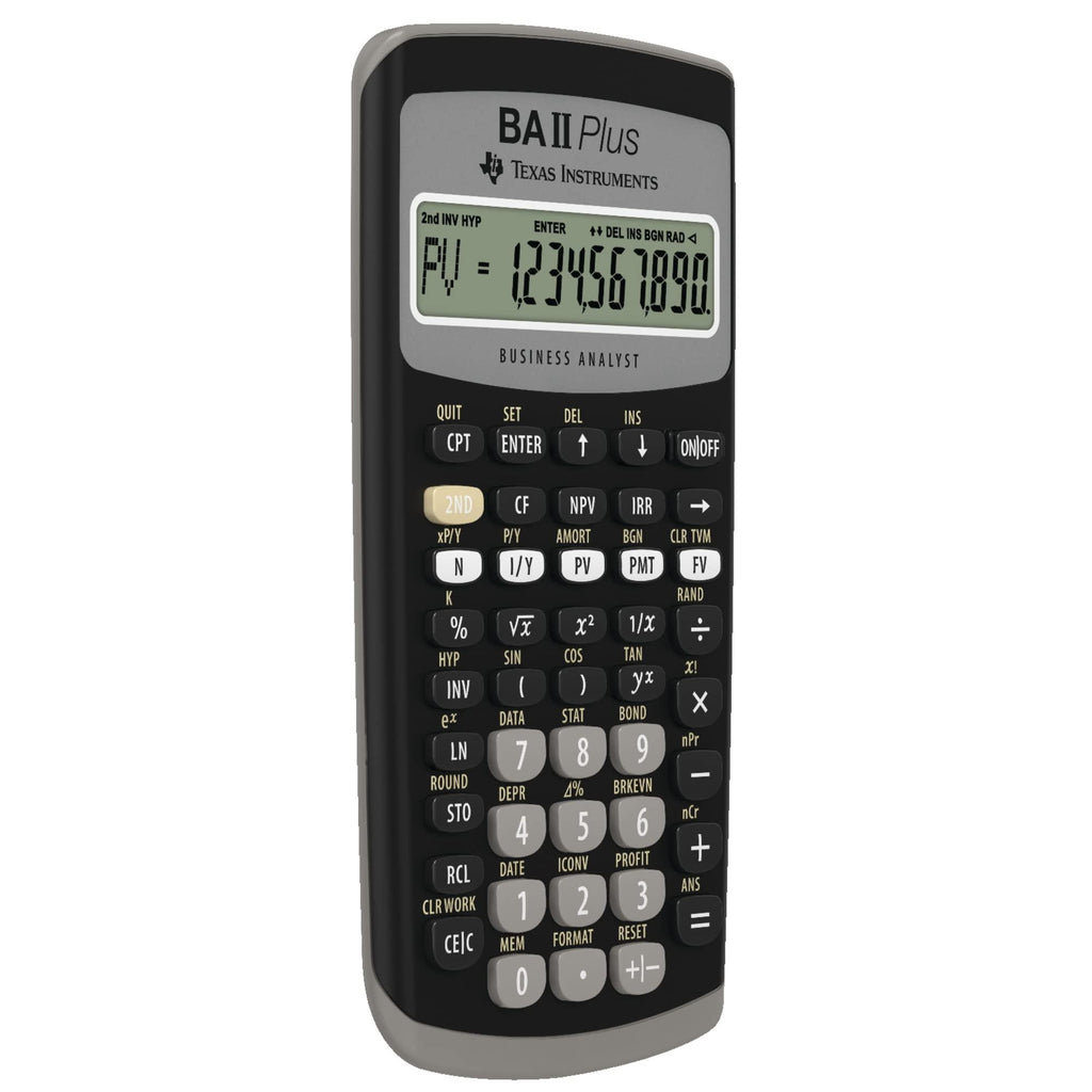 Texas Instruments BA II Plus Financial Calculator