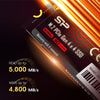 SP Silicon Power Ud90 2Tb Nvme Pcie 4.0 Ssd, Up to 5000Mb/S, 3D Nand, M.2 2280 Pcie Gen4X4 Internal Solid State Drive for Desktop Laptop Pc Computerlaptop Computer