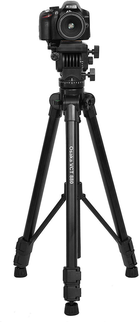 Osaka VCT880 Camera Tripod with Bag for Digital SLR & Video Cameras Load Capacity 5000 Grams