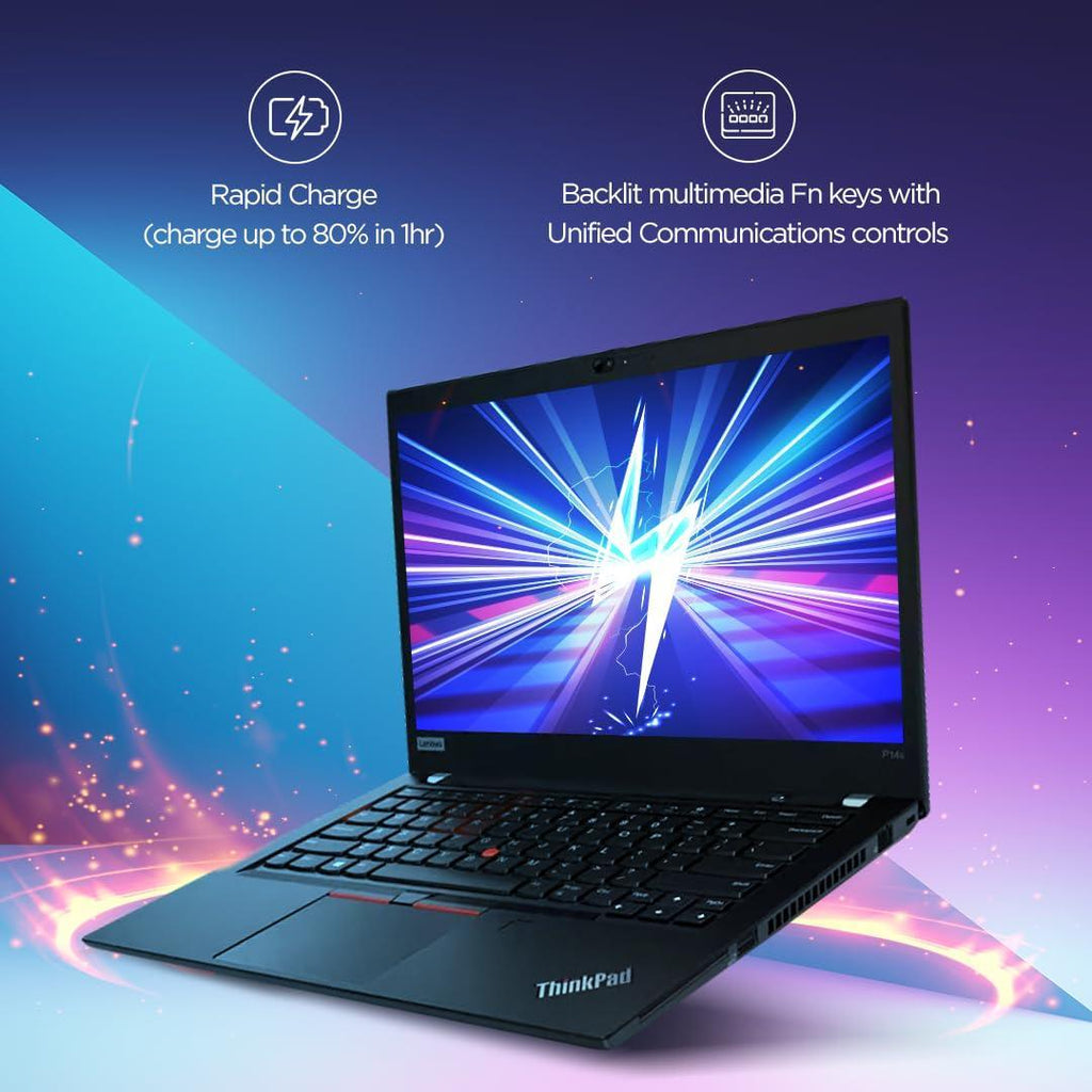 Lenovo ThinkPad P14s Mobile Workstation 11th Gen Intel Core i7 14-inch FHD IPS 300nits Laptop (16GB RAM/512GB SSD/Windows 11 Pro/NVIDIA T500 4GB/Backlit/Black/3Y Premier Support/1.469Kg),20VXS0G400 - Triveni World