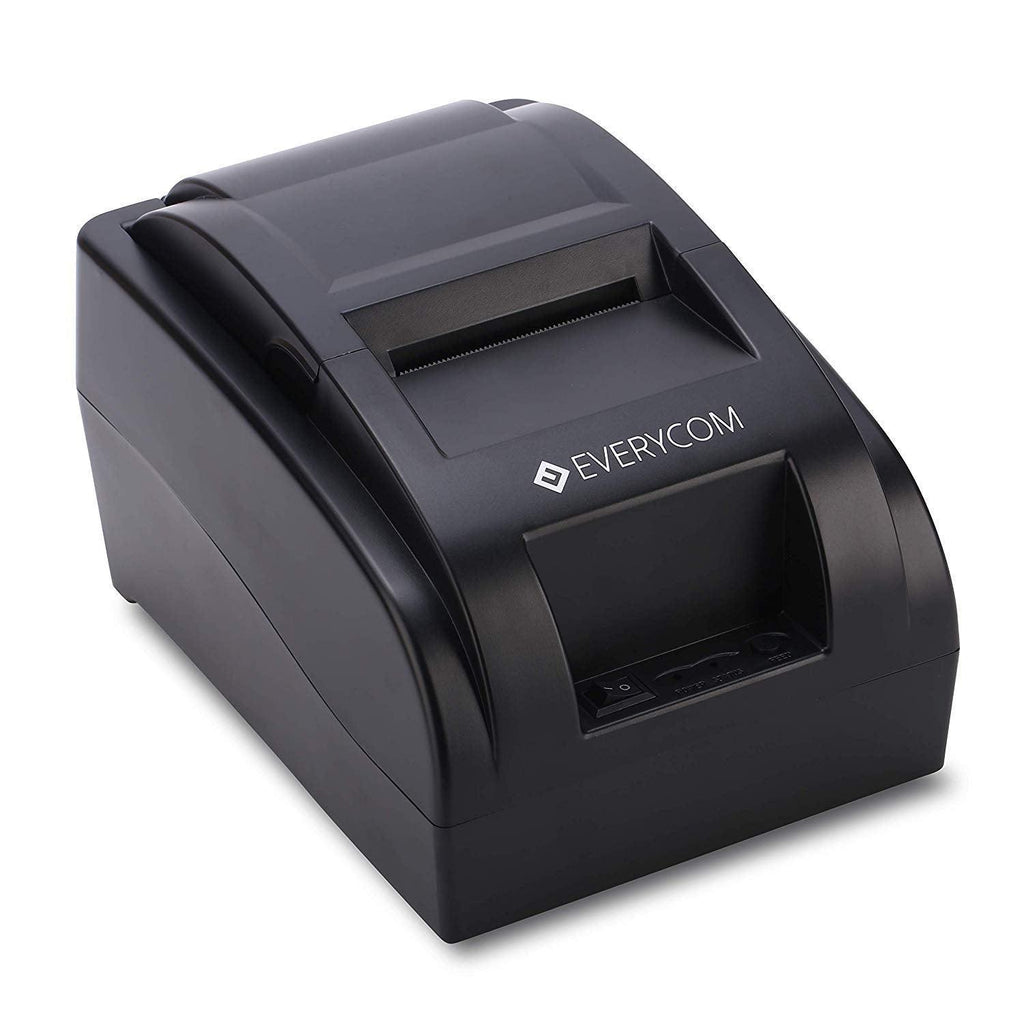 Everycom EC-58 58mm (2 Inches) Direct Thermal Printer- Monochrome Desktop (1 Year Warranty) (USB + Bluetooth)