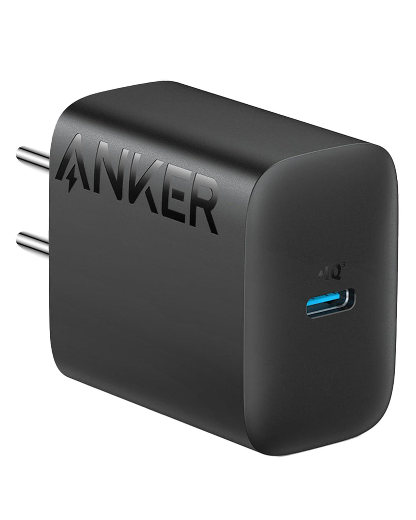 ANKER 20W Type C Ultra-Fast Charger, 3X Times Faster Charging, Power Delivery Pd With Patented Piq 3.0 Technology For Iphone 15/14 /13, Galaxy, Pixel, Ipad And More, Black