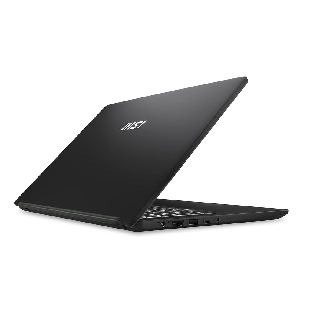 MSI Modern 15, Intel 12th Gen. i3-1215U, 40CM FHD 60Hz Laptop (8GB/512GB NVMe SSD/Windows 11 Home/Intel UHD Graphics/Classic Black/1.7Kg), B12M-613IN