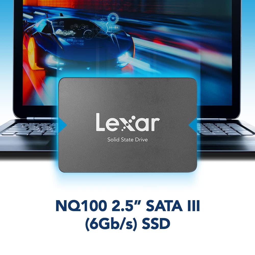 Lexar 240GB 2.5" SATA III Internal SSD, Up to 550MB/s Read (LNQ100X240G-RNNNG)