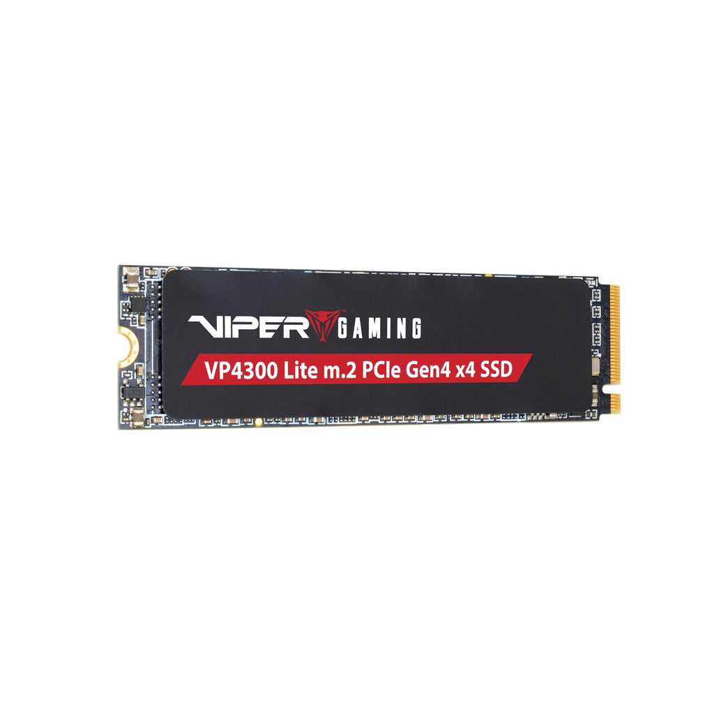 Patriot Viper Gaming VP4300 Lite M.2 PCIe SSD 1TB up to 7400MT/s 5 Years Warranty M.2 2280 PCIe Gen4 x4 NVMe 1.3 SSD VP4300L1TBM28H