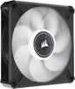 CORSAIR ML120 LED Elite, 120mm Magnetic Levitation White LED Fan with AirGuide, Single Pack, Black