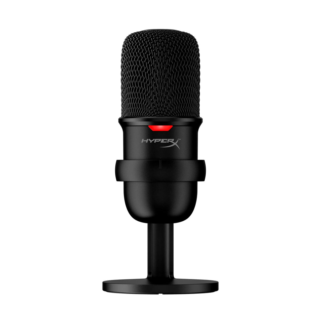 HyperX Solocast - Usb Condenser Gaming Unidirectional Microphone, For Pc, Ps4, And Mac, Tap-To-Mute Sensor, Cardioid Polar Pattern, Gaming, Streaming, Podcasts, Twitch, Youtube, Discord (Hmis1X-Xx-Bk/G, Black)