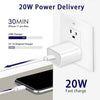 20W Charger Compatible with iPhone 14/13/12/11/X All Models | 20 Watt Fast Charger with Cable for 14/14 Pro/14 Pro Max/14 Plus/13/13 Pro/12/12 Pro/11/11 Pro/X/XR/SE