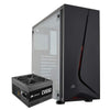 Corsair SPEC-05 Mid-Tower Alloy Steel Gaming Case - Black with CV650, CV Series, 80 Plus Bronze Certified, 650 Watt Non-Modular Power Supply - Black