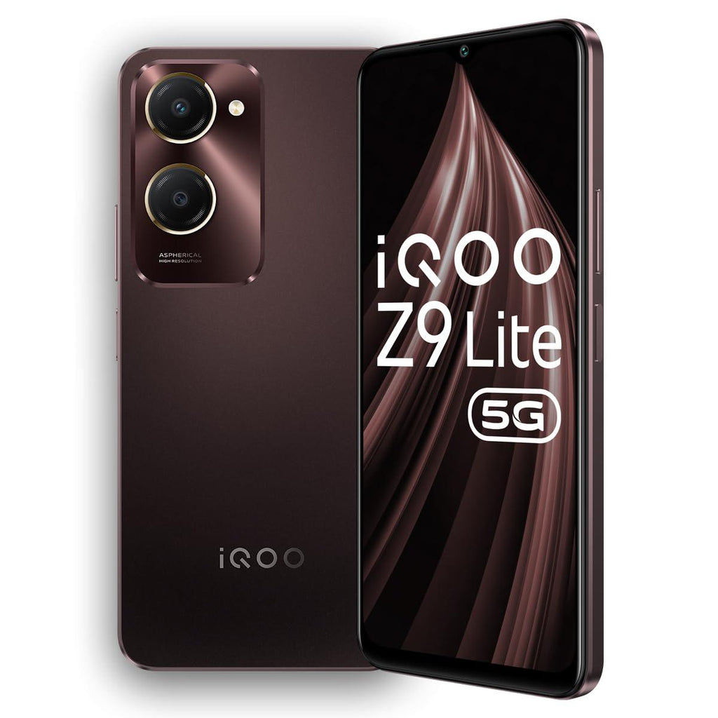 iQOO Z9 Lite 5G (Mocha Brown, 6GB RAM, 128GB Storage) | Dimensity 6300 5G | 50MP Sony AI Camera | Charger in The Box