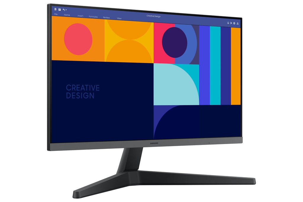 Samsung 24-inch (60.46cm) FHD, IPS, 100 Hz, 1920 x 1080 Flat Monitor, Bezel Less Design, AMD FreeSync, Flicker Free, HDMI, Display Port (LS24C330GAWXXL, Black)