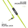 boAt Bass Heads 225 in-Ear Wired Headphones with Mic (Neon Lime)