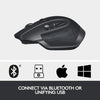 (Refurbished) Logitech MX Master 2S Wireless Mouse with Flow Cross-Computer Control and File Sharing for